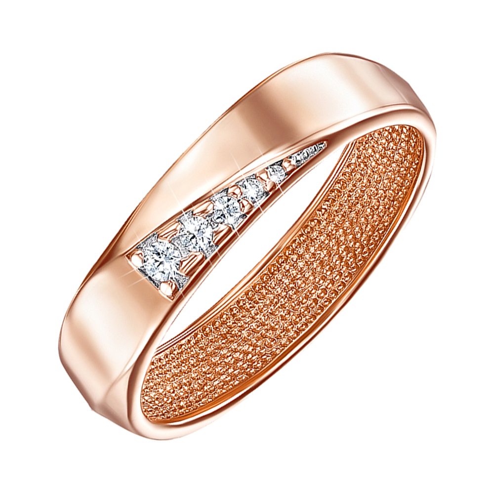 Обручальное кольцо из красного золота с кристаллами Swarovski и родированием 000138574 17 размера
Обручальное кольцо из красного золота с кристаллами Swarovski и родированием 000138574 17 размера