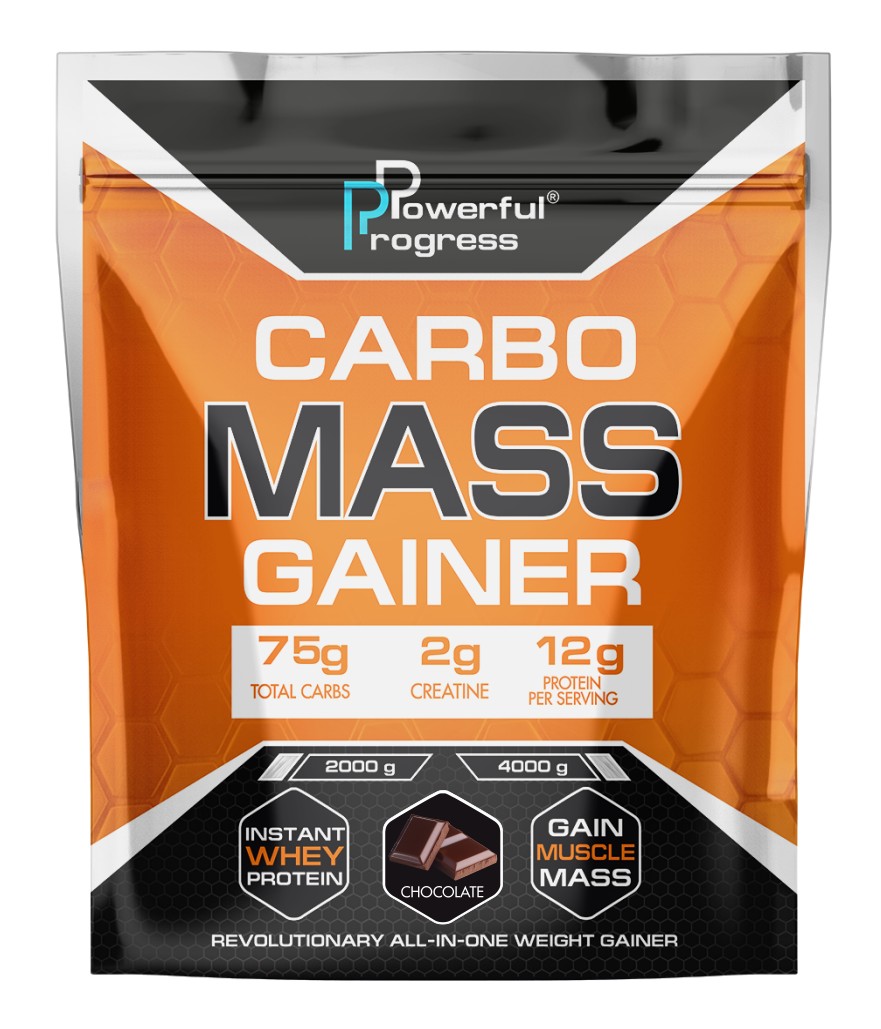 Гейнер высокоуглеводный Карбо Масс Powerful Progress Сarbo Mass Gainer 2 кг Шоколад
Гейнер высокоуглеводный Карбо Масс Powerful Progress Сarbo Mass Gainer 2 кг Шоколад