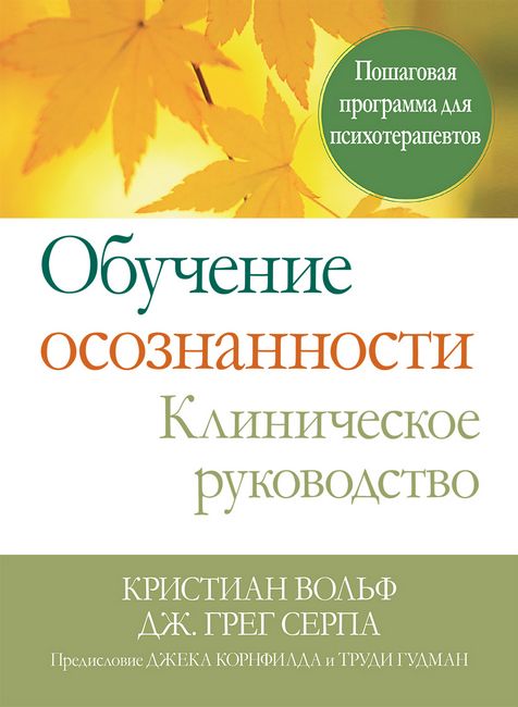 Обучение осознанности. Клиническое руководство. Пошаговая программа для психотерапевтов - Дж. Грег Серпа (9786177874729)
Обучение осознанности. Клиническое руководство. Пошаговая программа для психотерапевтов - Дж. Грег Серпа (9786177874729)