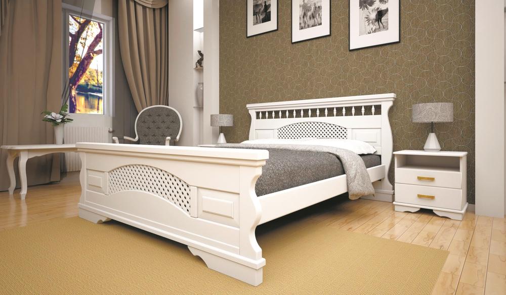 Кровать ТИС АТЛАНТ 23 140*190 бук Лак белый 
Кровать ТИС АТЛАНТ 23 140*190 бук Лак белый