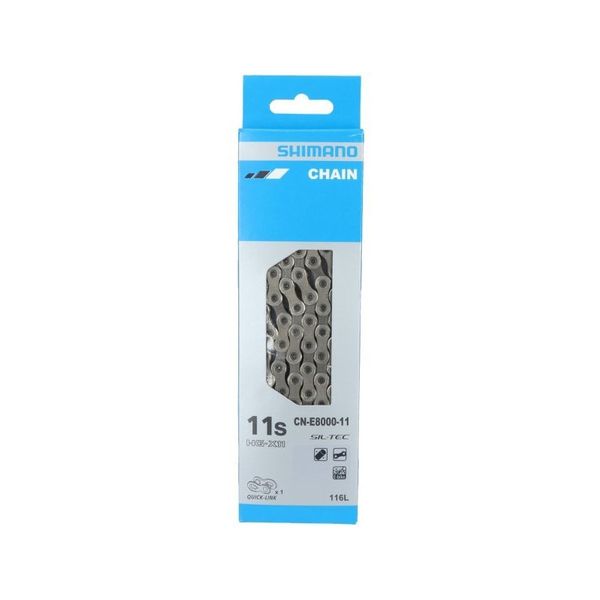 Ланцюг SHIMANO CN-E8000-11 HG-X 11-швидкостей 138 ланок для електровелосипедів + QUICK-LINK
Ланцюг SHIMANO CN-E8000-11 HG-X 11-швидкостей 138 ланок для електровелосипедів + QUICK-LINK