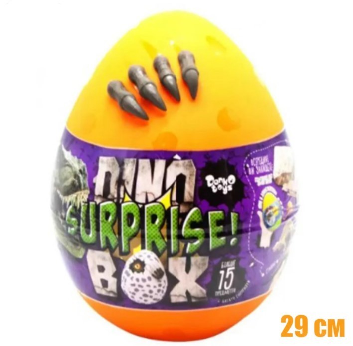 Набор креативного творчества Danko Toys Яйцо динозавра "Dino Surprise Box" (29 см. маленькое, оранжевое)
Набор креативного творчества Danko Toys Яйцо динозавра "Dino Surprise Box" (29 см. маленькое, оранжевое)