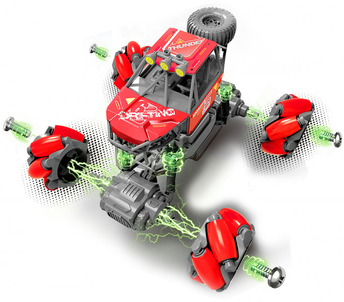 Джип-конструктор Трюковый вездеход на радиоуправлении ZhengGuang UD2200A 4WD, 1:20, дрифт, краулер, свет, RED
Джип-конструктор Трюковый вездеход на радиоуправлении ZhengGuang UD2200A 4WD, 1:20, дрифт, краулер, свет, RED