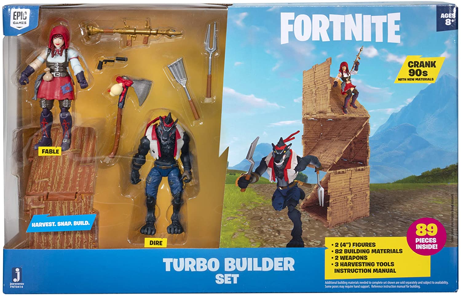 Фигурки Фортнайт Красная Шапочка и Серый Волк 82 аксессуара Fortnite Fortnite Turbo Builder Jazwares FNT0414
Фигурки Фортнайт Красная Шапочка и Серый Волк 82 аксессуара Fortnite Fortnite Turbo Builder Jazwares FNT0414