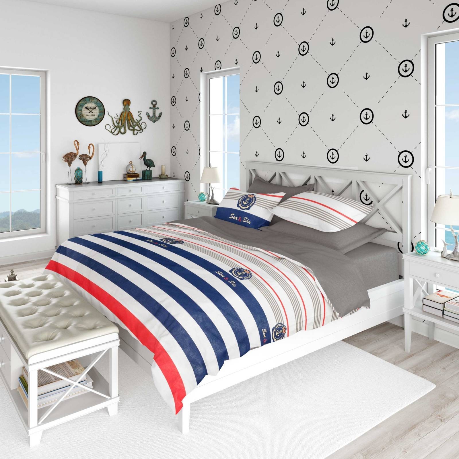Комплект постельного белья Облака Бязь Евро220*240 Комбинированный Anchor with GRAY
Комплект постельного белья Облака Бязь Евро220*240 Комбинированный Anchor with GRAY