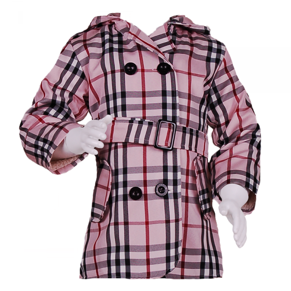 Плащ в клетку с флисовой подкладкой 5 лет (110 см) B 10035-pink светло розовый цвет
Плащ в клетку с флисовой подкладкой 5 лет (110 см) B 10035-pink светло розовый цвет