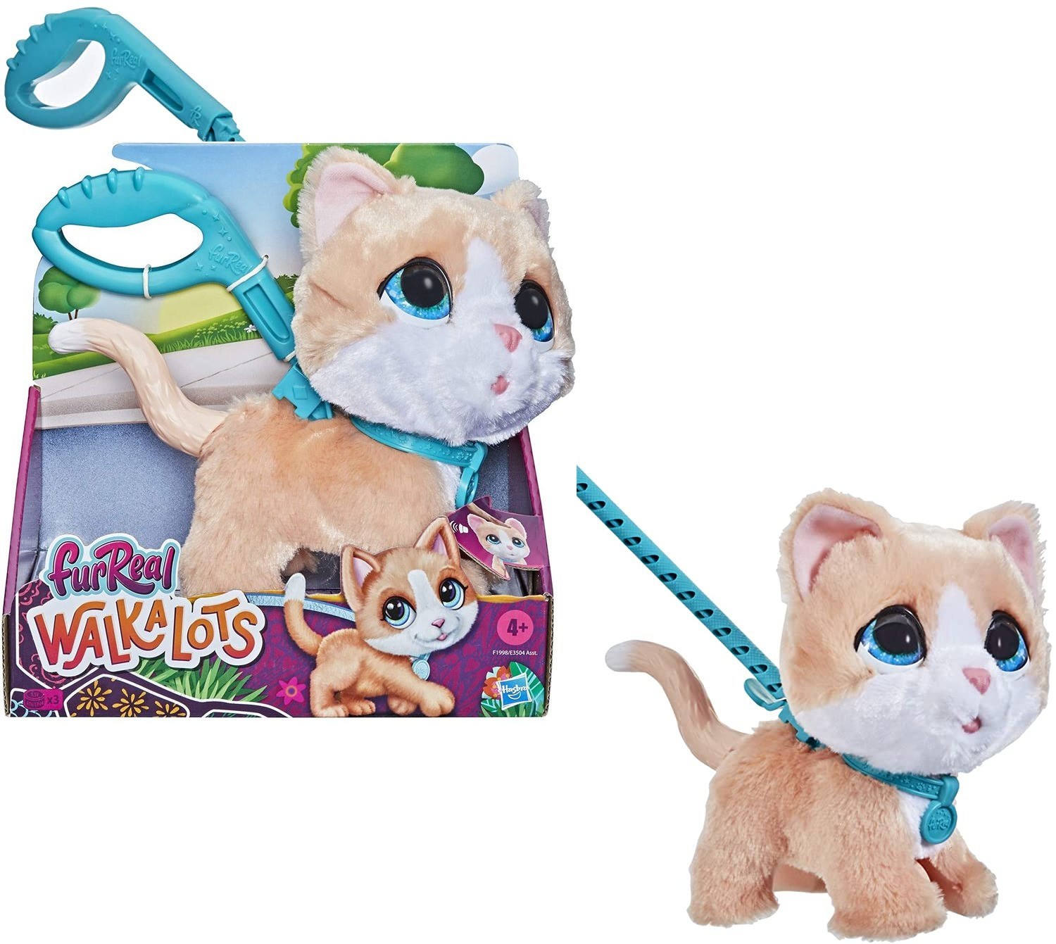 Интерактивная игрушка Hasbro Котёнок на поводке FurReal Friends Walkalots Big Wags Kitty (F1998)
Интерактивная игрушка Hasbro Котёнок на поводке FurReal Friends Walkalots Big Wags Kitty (F1998)