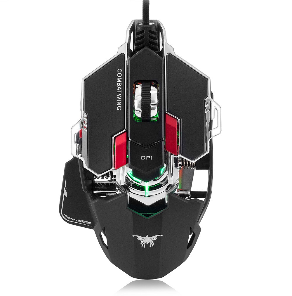 Игровая проводная мышь механическая Onikuma Combatwing CW20 Pro Wired Backlit Mechanical Gaming Mouse USB Black
Игровая проводная мышь механическая Onikuma Combatwing CW20 Pro Wired Backlit Mechanical Gaming Mouse USB Black