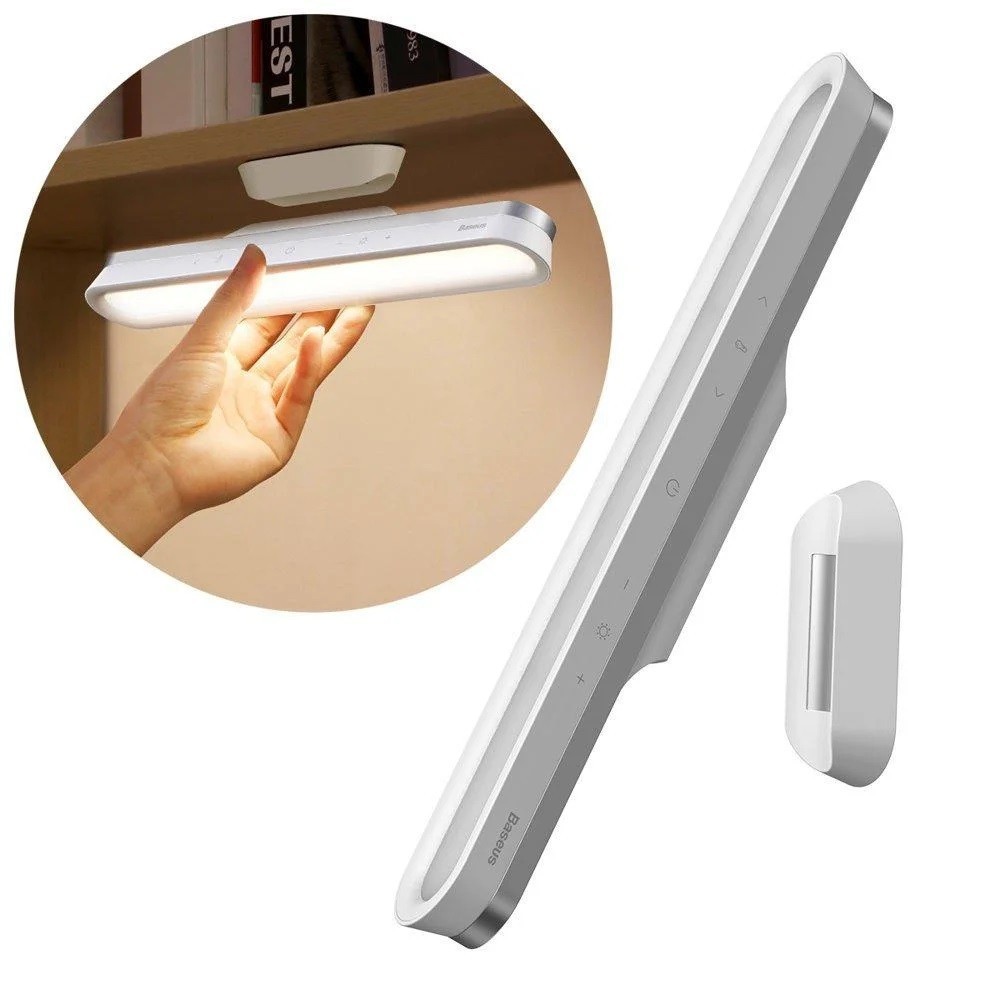 Портативная лампа/светильник Baseus Charging Desk Lamp Pro на магнитном креплении 5W/1800mAh/4-24ч white
Портативная лампа/светильник Baseus Charging Desk Lamp Pro на магнитном креплении 5W/1800mAh/4-24ч white