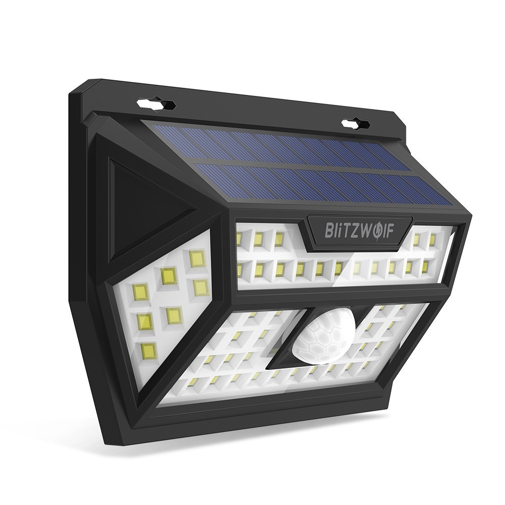 Светодиодный уличный светильник Blitzwolf BW-OLT1 с солнечной батареей и датчиком движения IP64
Светодиодный уличный светильник Blitzwolf BW-OLT1 с солнечной батареей и датчиком движения IP64