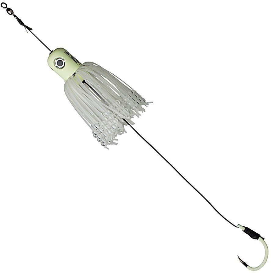 Приманка на сома DAM Madcat A-Static Adjustable Clonk Teaser (Медуза) 150 г крючок № 10/0 (glow-in-the-dark) (60943)
Приманка на сома DAM Madcat A-Static Adjustable Clonk Teaser (Медуза) 150 г крючок № 10/0 (glow-in-the-dark) (60943)