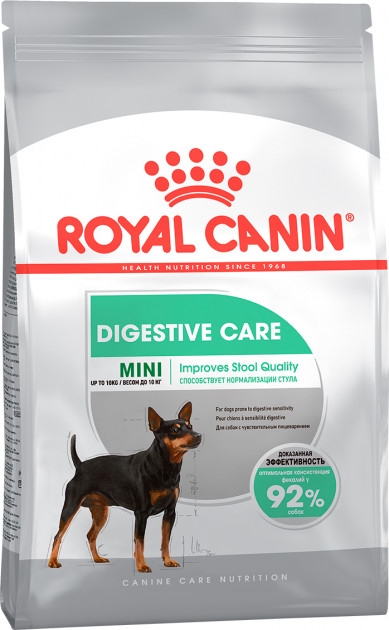 Сухой корм для собак малых пород Royal Canin MINI DIGESTIVE CARE для собак с чувствительным пищеварением (1 кг)
Сухой корм для собак малых пород Royal Canin MINI DIGESTIVE CARE для собак с чувствительным пищеварением (1 кг)