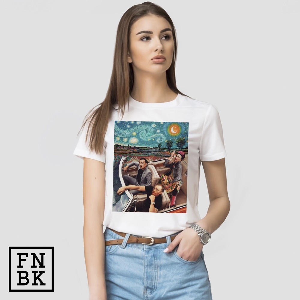 Футболка Fanbolka Ван Гог Дали и Фрида Кало Белая, Футболка Fanbolka Ван Гог Дали и Фрида Кало XL Белая
Футболка Fanbolka Ван Гог Дали и Фрида Кало Белая, Футболка Fanbolka Ван Гог Дали и Фрида Кало XL Белая