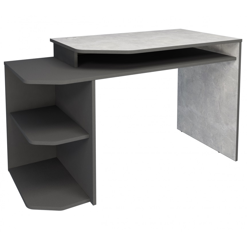 Компьютерный письменный стол в детскую, офис, кабинет из ДСП Woort L левый Intarsio
Компьютерный письменный стол в детскую, офис, кабинет из ДСП Woort L левый Intarsio