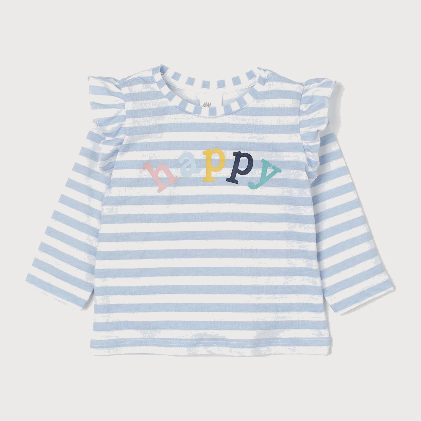 Футболка с длинными рукавами H&M 8256911-ADUK 68 см Белый/Голубой в полоску с принтом
Футболка с длинными рукавами H&M 8256911-ADUK 68 см Белый/Голубой в полоску с принтом