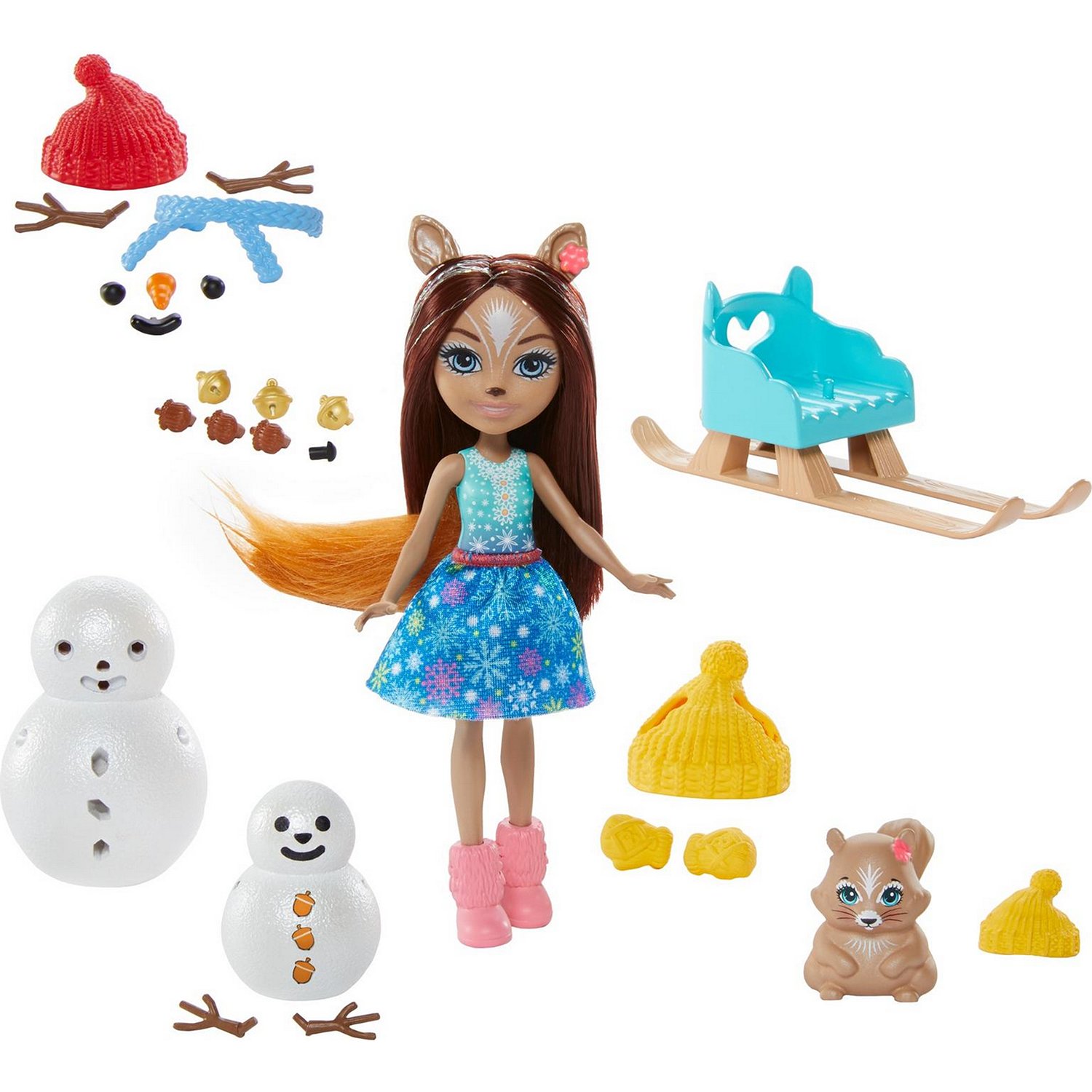 Игровой набор Enchantimals Энчантималс Белочки и снеговички Снежные забавы GNP16
Игровой набор Enchantimals Энчантималс Белочки и снеговички Снежные забавы GNP16