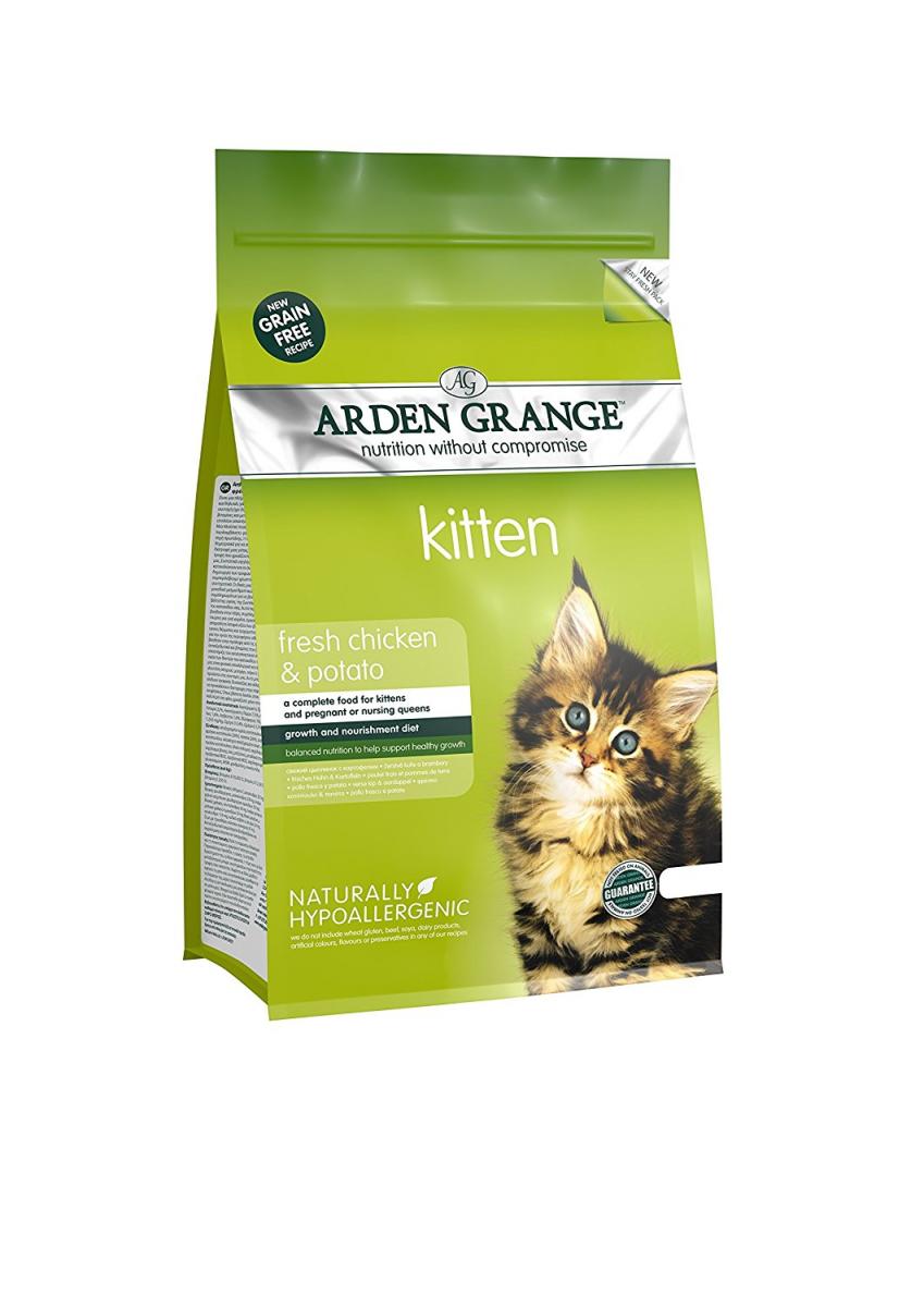 Сухой корм для котов Arden Grange Kitten Fresh Chicken & Potato 2 кг (AG611282)
Сухой корм для котов Arden Grange Kitten Fresh Chicken & Potato 2 кг (AG611282)
