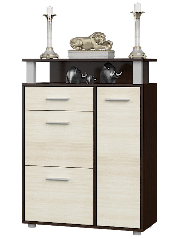 Тумба для обуви Эверест ТО-2 венге дуб молочный
Тумба для обуви Эверест ТО-2 венге дуб молочный