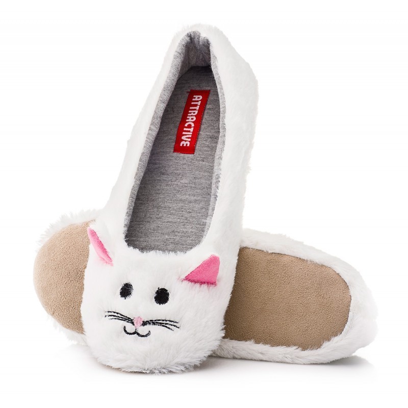 Домашні тапочки (балеринки) Ballerina animals ATTRACTIVE 002 (біла киця). Розмір 40/41.
Домашні тапочки (балеринки) Ballerina animals ATTRACTIVE 002 (біла киця). Розмір 40/41.