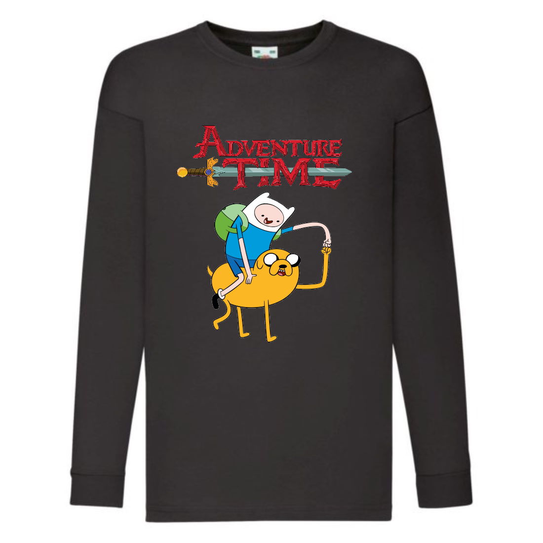 Лонгслив реглан Время Приключений 0010 (Adventure Time) черный (ART blc 0010) 116 см
Лонгслив реглан Время Приключений 0010 (Adventure Time) черный (ART blc 0010) 116 см