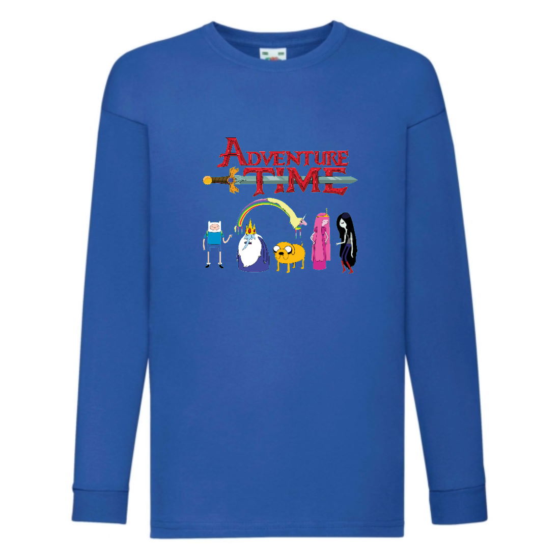 Лонгслив реглан Время Приключений 0022 (Adventure Time) синий (ART blu 0022) 104 см
Лонгслив реглан Время Приключений 0022 (Adventure Time) синий (ART blu 0022) 104 см