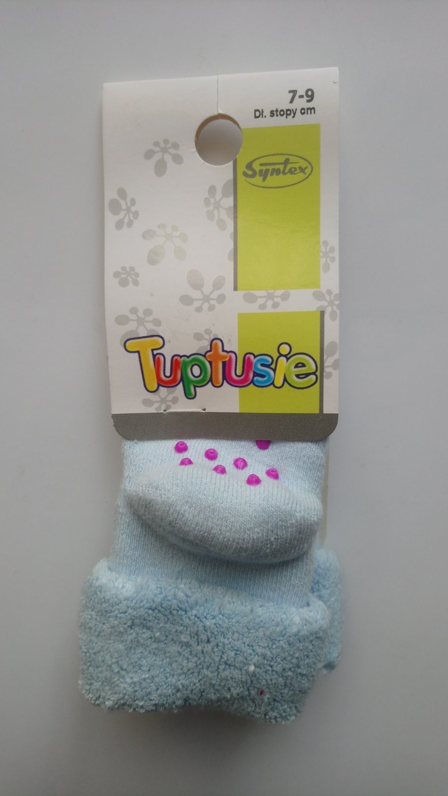 Шкарпетки дитячі махрові однотонні із бортиком та з ABS Tuptusie SYNTEX (голубі) р. - (7-9 см, Шкарпетки дитячі махрові однотонні із бортиком та з ABS Tuptusie SYNTEX (голубі) р. 14-16 (7-9 см)
Шкарпетки дитячі махрові однотонні із бортиком та з ABS Tuptusie SYNTEX (голубі) р. - (7-9 см, Шкарпетки дитячі махрові однотонні із бортиком та з ABS Tuptusie SYNTEX (голубі) р. 14-16 (7-9 см)