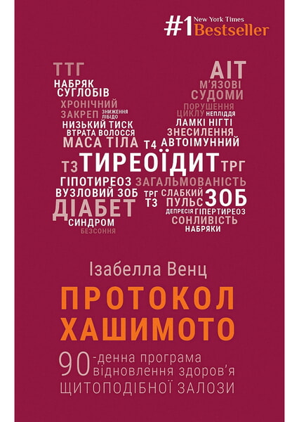 Протокол Хашимото. 90-денна програма відновлення здоров’я щитоподібної залози 99677
Протокол Хашимото. 90-денна програма відновлення здоров’я щитоподібної залози 99677
