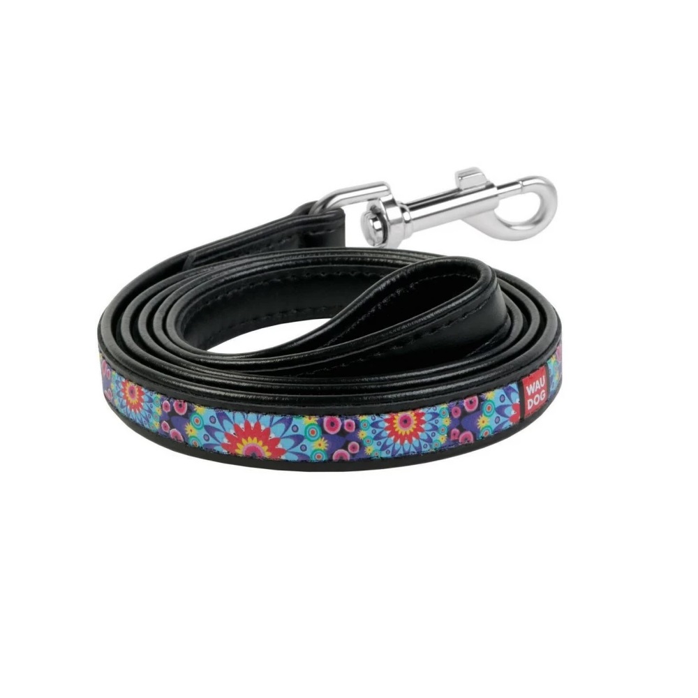 Поводок для собак из натуральной кожи с рисунком Цветы Collar Waudog Printed 12 мм/122 см, черный
Поводок для собак из натуральной кожи с рисунком Цветы Collar Waudog Printed 12 мм/122 см, черный