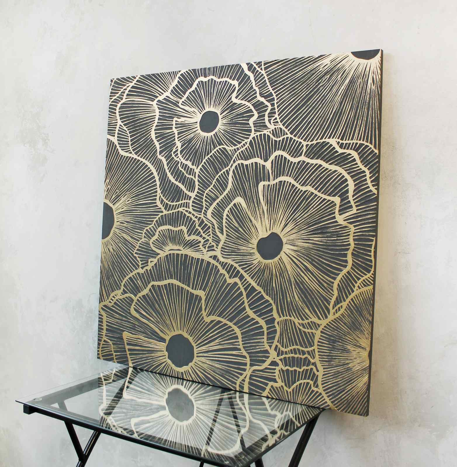 Картина абстракция акриловыми красками на холсте Mati Anemone Ручной работы 110х110 см (AА-342 F 110-110)
Картина абстракция акриловыми красками на холсте Mati Anemone Ручной работы 110х110 см (AА-342 F 110-110)