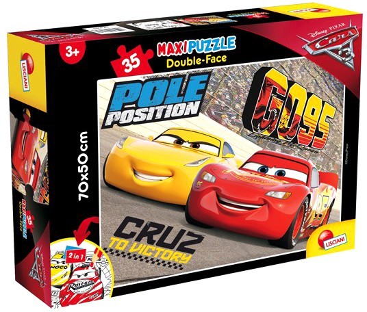 Пазлы LISCIANI GIOCHI двусторонние DF SUPERMAXI 35 деталей CARS-3 Трасса готова 60658
Пазлы LISCIANI GIOCHI двусторонние DF SUPERMAXI 35 деталей CARS-3 Трасса готова 60658