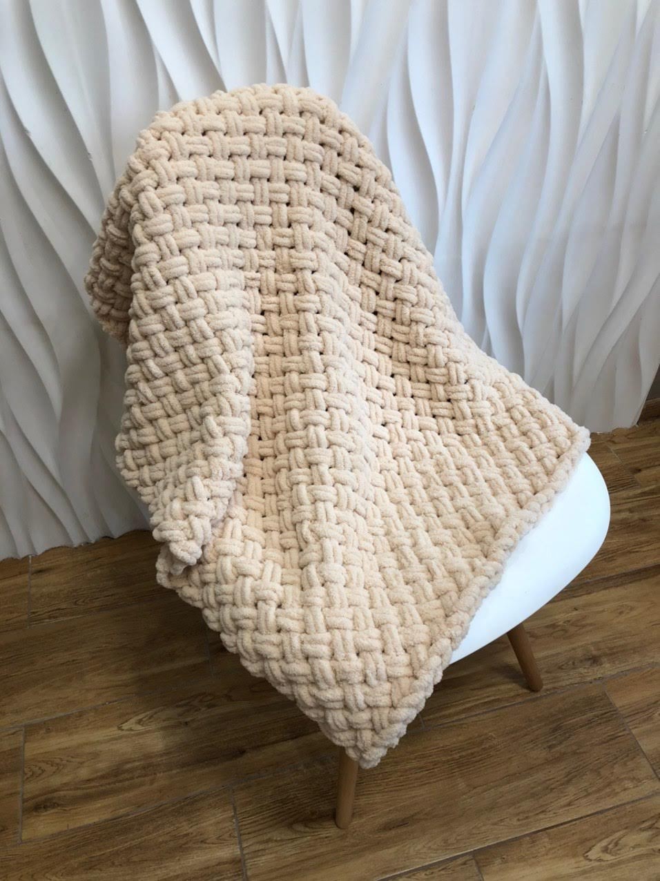 Плед детский MamBaby из плюшевой гипоаллергенной пряжи премиум класса Alize puffy 120х120 см. Медовый
Плед детский MamBaby из плюшевой гипоаллергенной пряжи премиум класса Alize puffy 120х120 см. Медовый