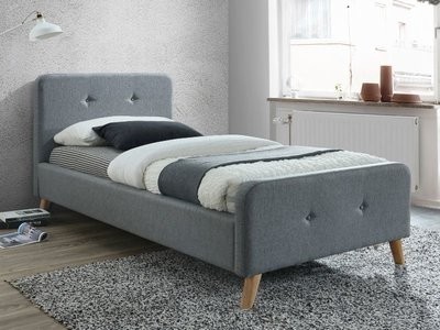 Кровать односпальная деревянная с мягким изголовьем Intarsio Малмо серый 90X200 с каркасом
Кровать односпальная деревянная с мягким изголовьем Intarsio Малмо серый 90X200 с каркасом
