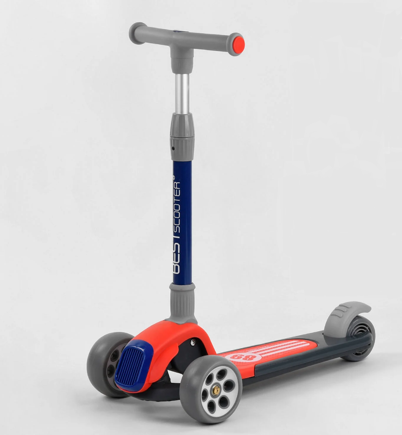 Самокат трехколесный Best Scooter складной алюминиевый руль, 3 колеса PU со светом Red/Black (102026)
Самокат трехколесный Best Scooter складной алюминиевый руль, 3 колеса PU со светом Red/Black (102026)