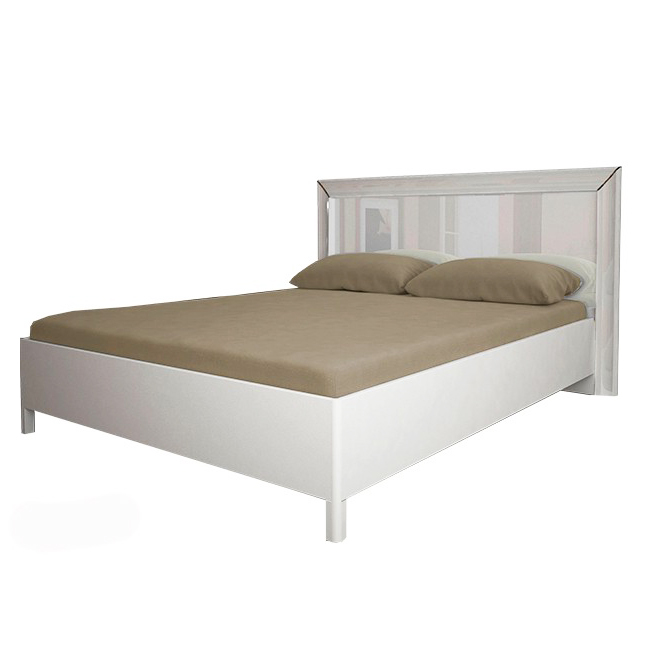 Кровать двуспальная из ЛДСП 160x200 Белла BL-36-WB MiroMark белый глянец (с каркасом без матраса)
Кровать двуспальная из ЛДСП 160x200 Белла BL-36-WB MiroMark белый глянец (с каркасом без матраса)