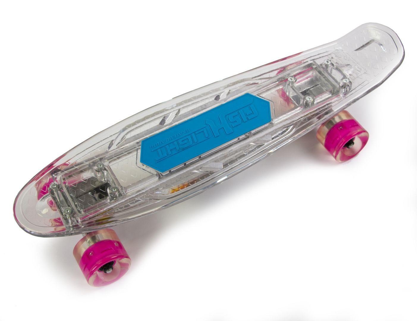 Пенни борд (скейтборд) Penny Board "Fish" прозрачный Transparent Deck + Music (CS-1589286564)
Пенни борд (скейтборд) Penny Board "Fish" прозрачный Transparent Deck + Music (CS-1589286564)
