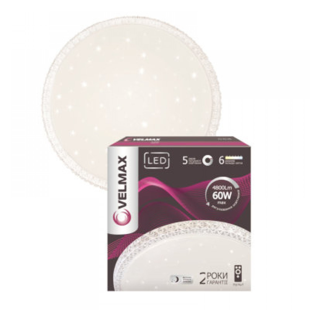 LED СВІТИЛЬНИК VELMAX V-CL-CRYSTAL, 70W, SMART, 500Х80ММ, 3000K-6500K, 4900LM, ПУЛЬТ ДИСТАНЦІЙНОГО УПРАВЛІННЯ
LED СВІТИЛЬНИК VELMAX V-CL-CRYSTAL, 70W, SMART, 500Х80ММ, 3000K-6500K, 4900LM, ПУЛЬТ ДИСТАНЦІЙНОГО УПРАВЛІННЯ