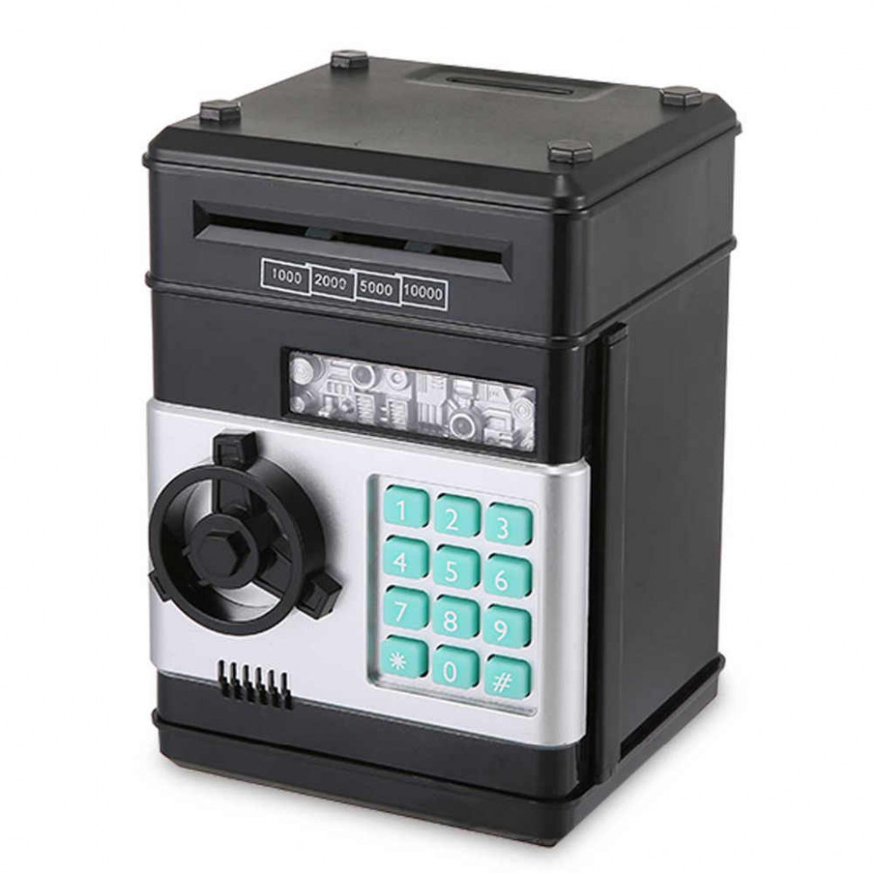 Копилка детский сейф с кодовым замком MAXLAND MK 4524 с купюроприемником черная (71290001)
Копилка детский сейф с кодовым замком MAXLAND MK 4524 с купюроприемником черная (71290001)