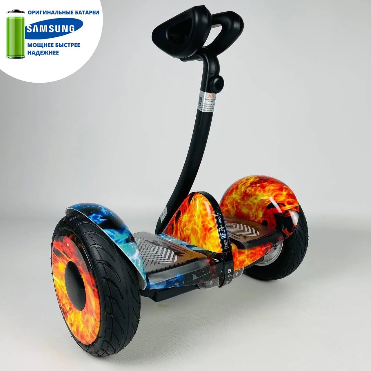 Гироскутер Сигвей Ninebot MiniRobot Mini 10.5 дюймов Огонь и лед 54V 4400mAh с Bluetooth-колонкой
Гироскутер Сигвей Ninebot MiniRobot Mini 10.5 дюймов Огонь и лед 54V 4400mAh с Bluetooth-колонкой
