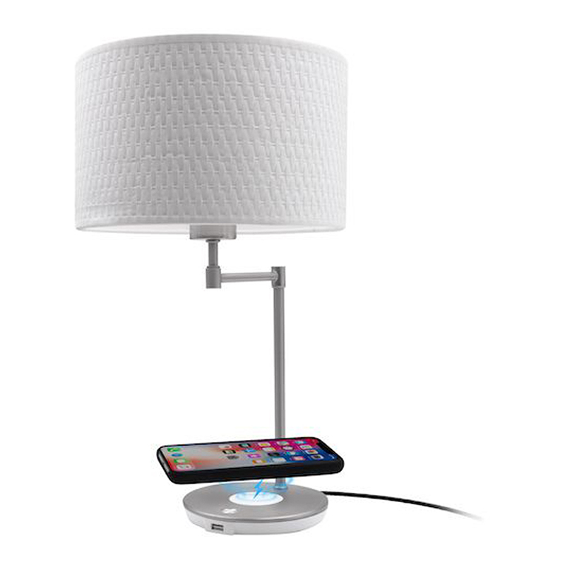 Настольная LED лампа Macally с беспроводной зарядкой Qi 10W и зарядным USB-А портом (5V 2A) White (LAMPCHARGEQI-E)
Настольная LED лампа Macally с беспроводной зарядкой Qi 10W и зарядным USB-А портом (5V 2A) White (LAMPCHARGEQI-E)