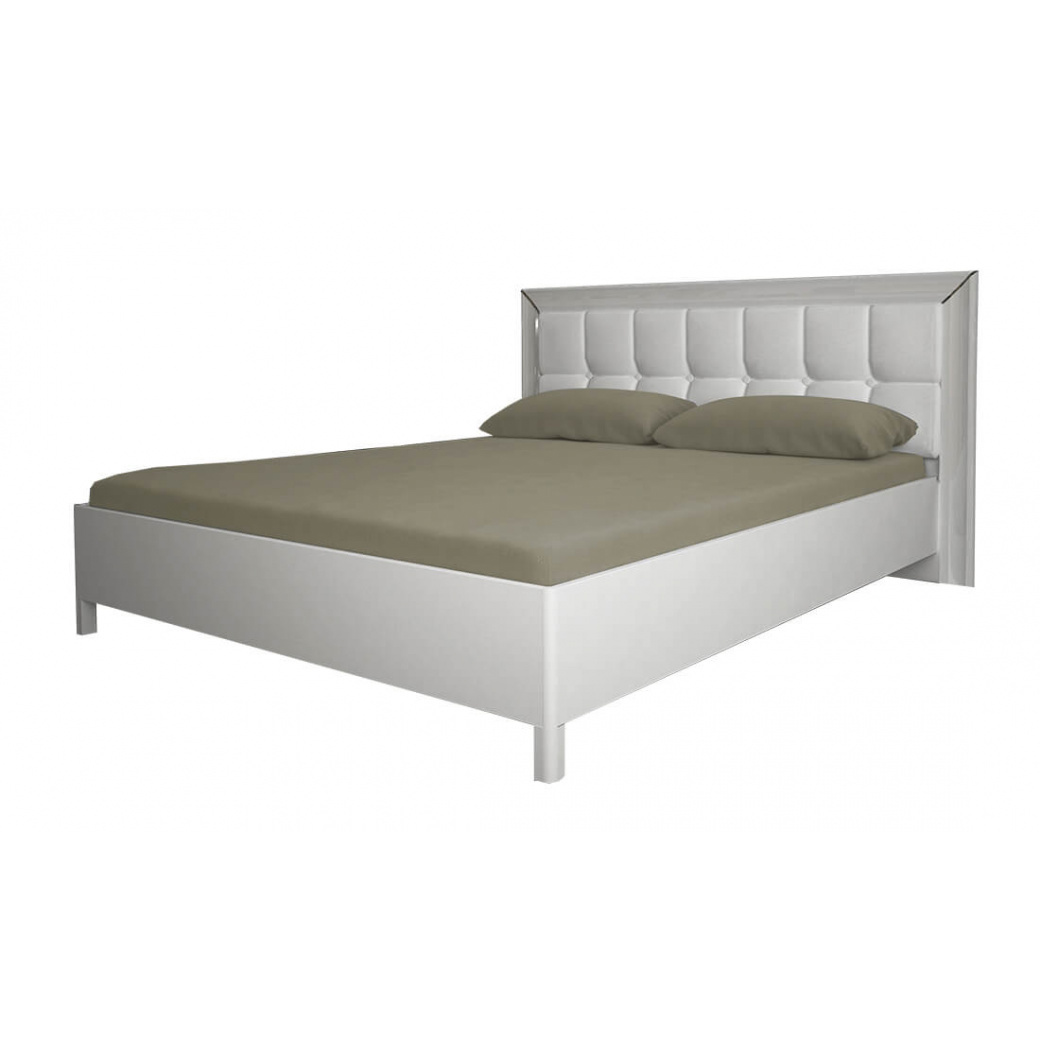Кровать двуспальная с мягким изголовьем из ЛДСП 160x200 Белла BL-37-WB MiroMark белый глянец (с каркасом без матраса)
Кровать двуспальная с мягким изголовьем из ЛДСП 160x200 Белла BL-37-WB MiroMark белый глянец (с каркасом без матраса)