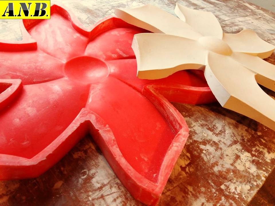 Гибкая полиуретановая форма для изготовления декоративных гипсовых 3D панелей A.N.B. "ОРСОЛЛА" 425х455х20мм
Гибкая полиуретановая форма для изготовления декоративных гипсовых 3D панелей A.N.B. "ОРСОЛЛА" 425х455х20мм