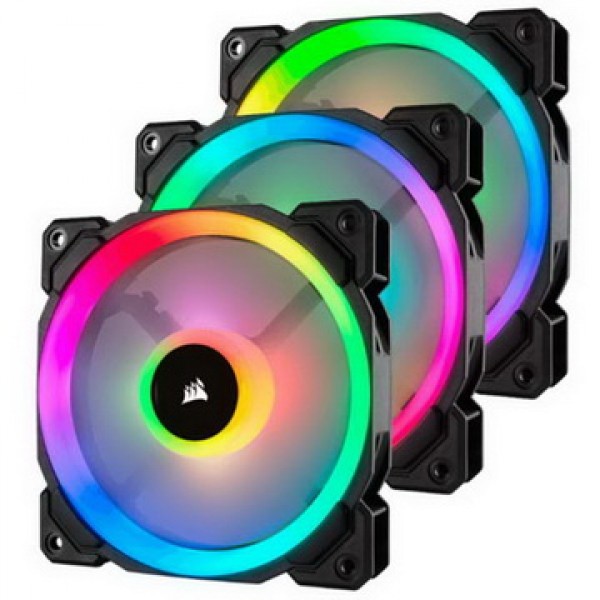 Вентилятор Corsair LL120 RGB 3 Fan Pack (CO-9050072-WW), 120x120x25мм, 4-pin, черный
Вентилятор Corsair LL120 RGB 3 Fan Pack (CO-9050072-WW), 120x120x25мм, 4-pin, черный