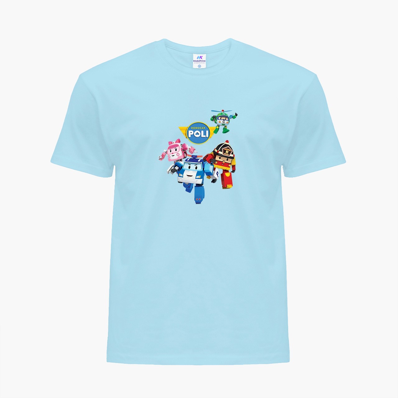 Детская футболка Робокар Поли (Robocar Poli) (25186-1618) 104-110 см Хлопок Голубой
Детская футболка Робокар Поли (Robocar Poli) (25186-1618) 104-110 см Хлопок Голубой