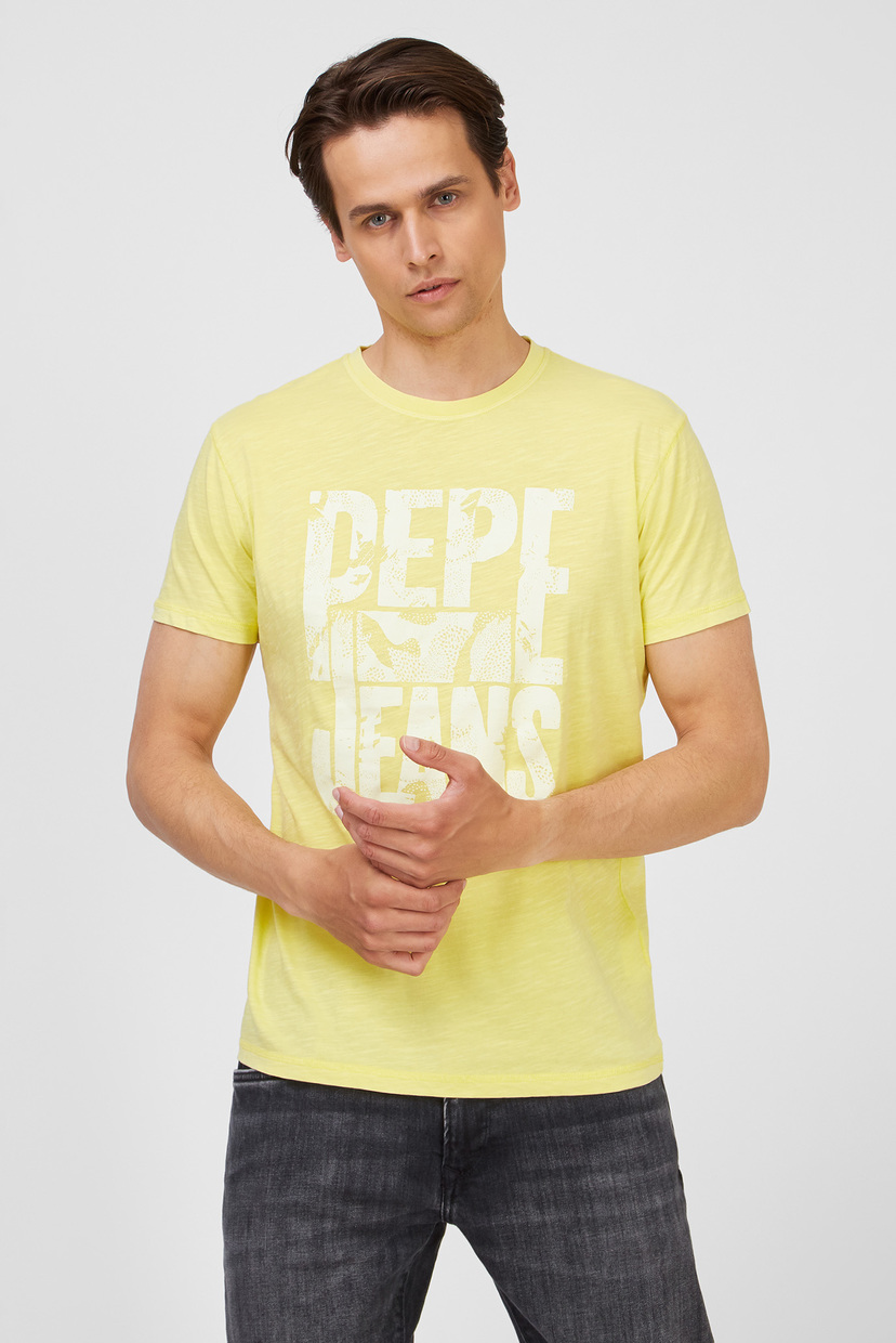 Мужская желтая футболка MILO Pepe Jeans PM507777, Мужская желтая футболка MILO Pepe Jeans XL PM507777
Мужская желтая футболка MILO Pepe Jeans PM507777, Мужская желтая футболка MILO Pepe Jeans XL PM507777