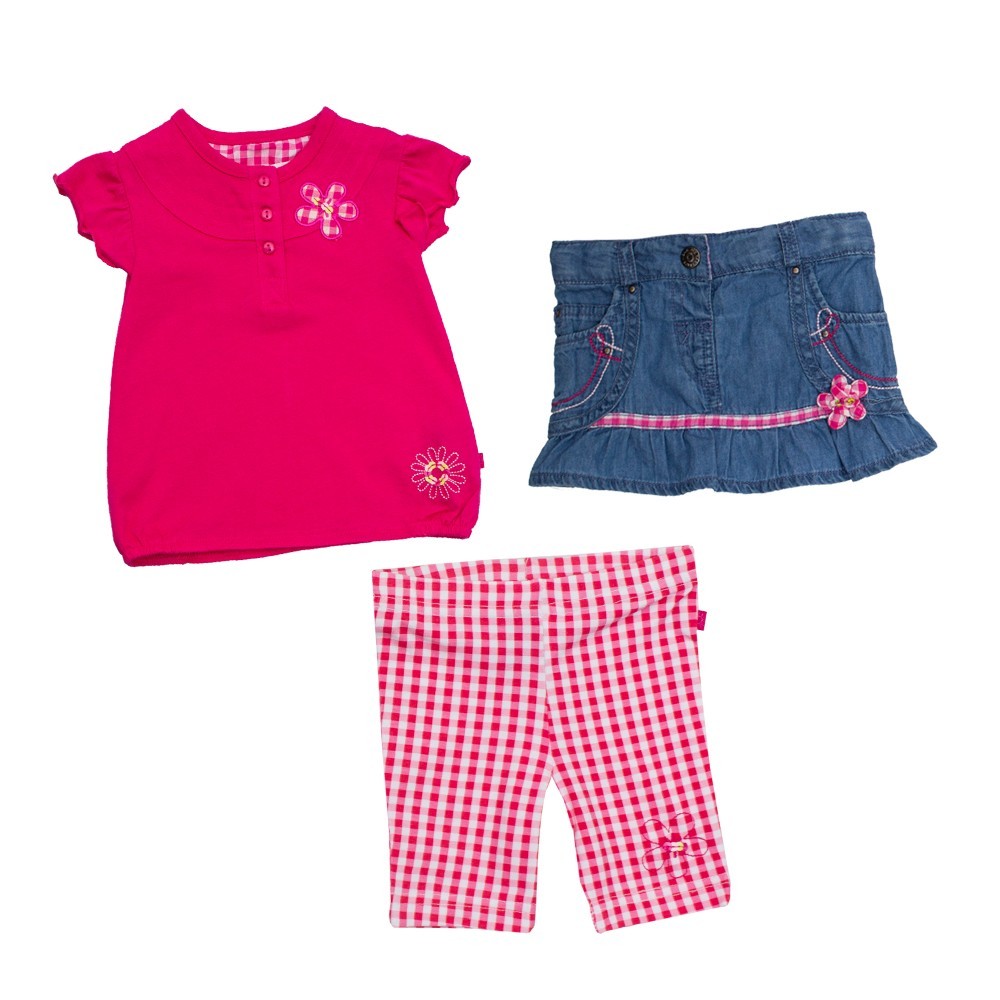 Комплект: Туника, юбка, леггинцы Losan Mc baby girls (018802404/142) Малиновый 2 Years-92 см
Комплект: Туника, юбка, леггинцы Losan Mc baby girls (018802404/142) Малиновый 2 Years-92 см