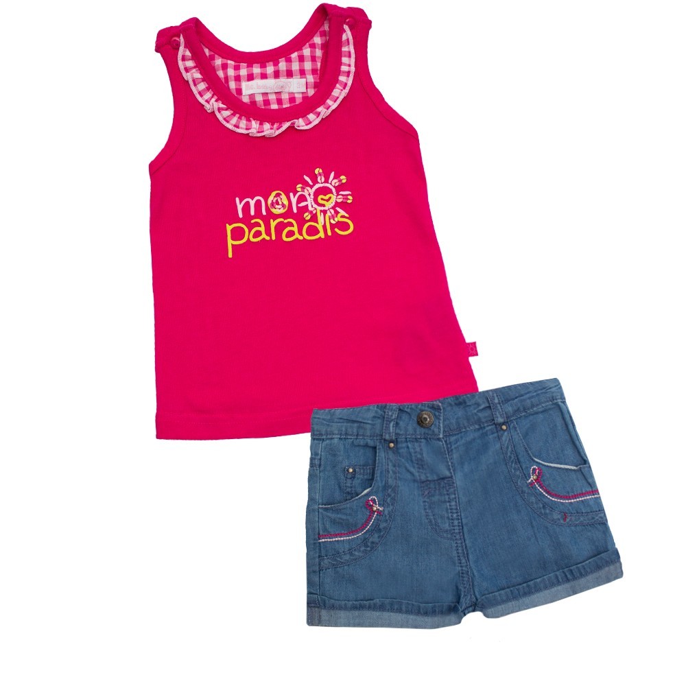 Костюм : Майка и шорты Losan MC BABY GIRLS BABY (018802504/142) Малиновый 2 Years-92 см
Костюм : Майка и шорты Losan MC BABY GIRLS BABY (018802504/142) Малиновый 2 Years-92 см