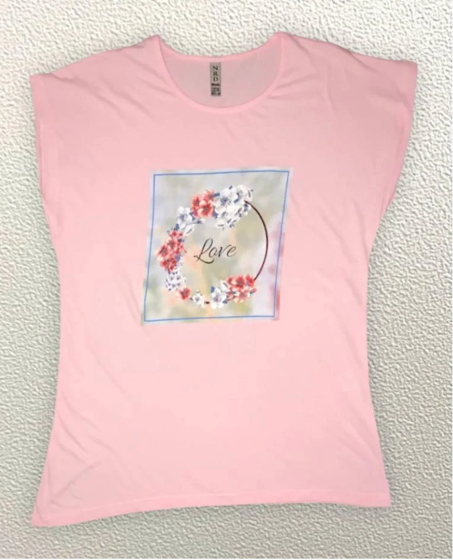 Жіноча Футболка HAZARD Квадрат Love рожева Батал 211341 (2XL (52))
Жіноча Футболка HAZARD Квадрат Love рожева Батал 211341 (2XL (52))