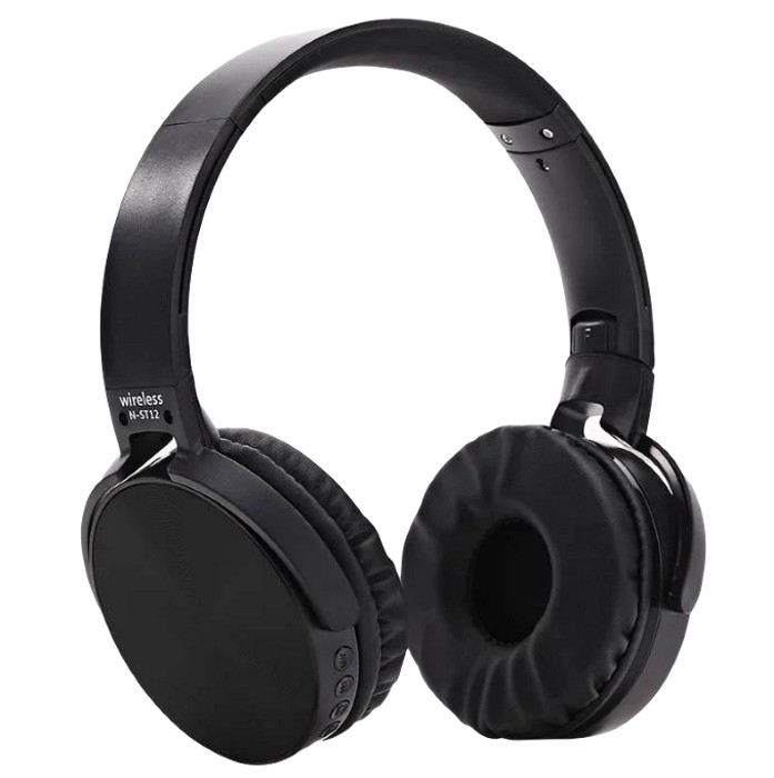 Беспроводные наушники Wireless ST-12 - складные Bluetooth наушники с аккумулятором, MP3 плеером и FM радио Черные
Беспроводные наушники Wireless ST-12 - складные Bluetooth наушники с аккумулятором, MP3 плеером и FM радио Черные