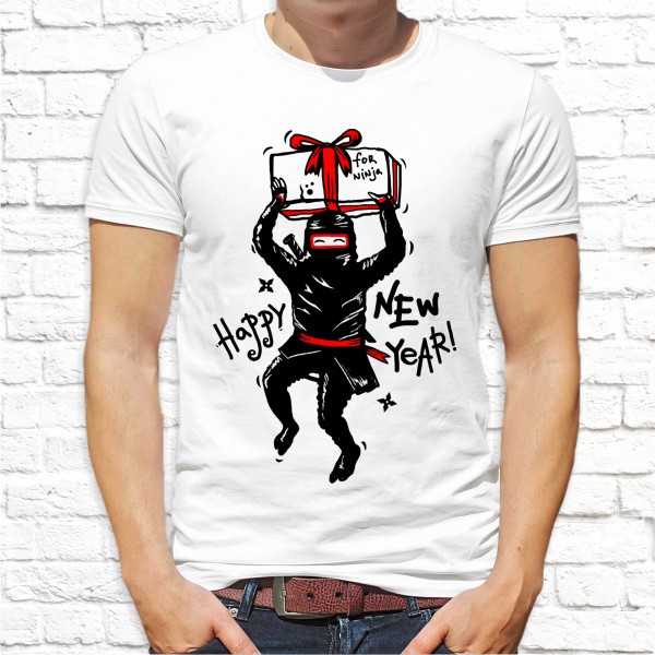 Мужская футболка Push IT с новогодним принтом "Happy New Year!" , Белый, Мужская футболка Push IT с новогодним принтом "Happy New Year!" S, Белый
Мужская футболка Push IT с новогодним принтом "Happy New Year!" , Белый, Мужская футболка Push IT с новогодним принтом "Happy New Year!" S, Белый