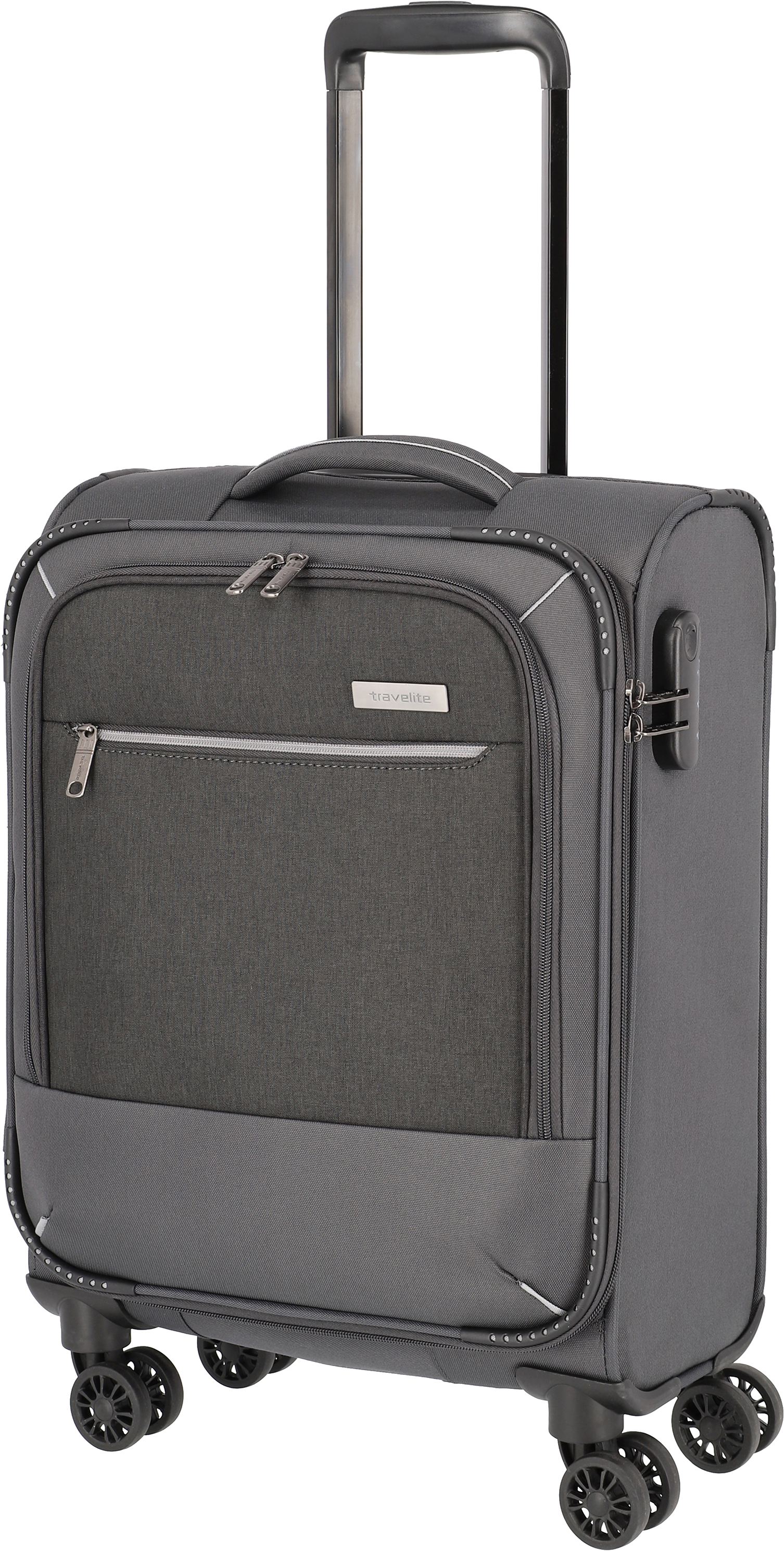 Чемодан Travelite ARONA/Anthracite на 4 колесах S (33л,2,6кг) (39x55x20см) TL090247-03
Чемодан Travelite ARONA/Anthracite на 4 колесах S (33л,2,6кг) (39x55x20см) TL090247-03